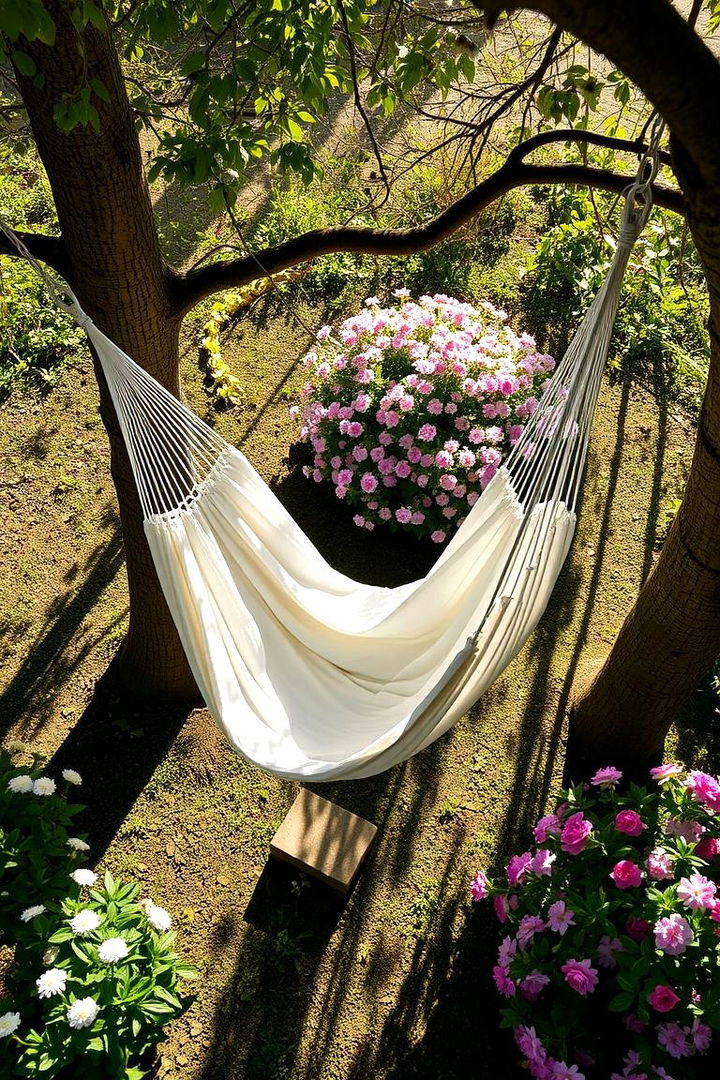 Garden Hammock Retreat - 22 Garden Seating Ideas