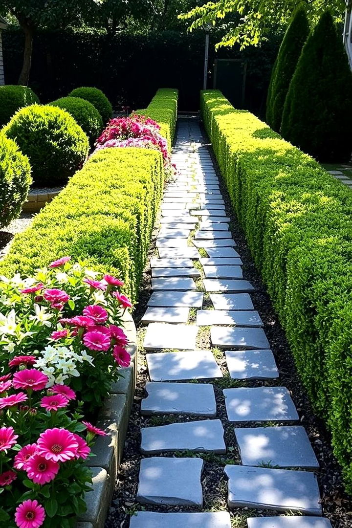 Garden Integrated Bluestone Walk - 22 Bluestone Walkway Ideas