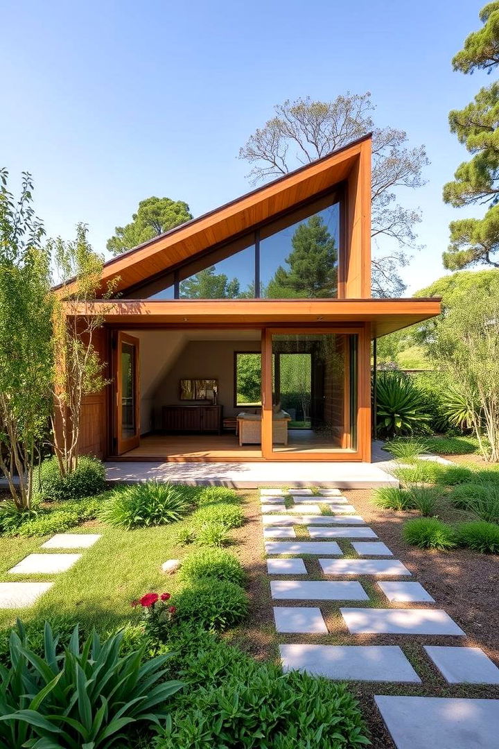 Garden Integrated Guest House - 22 Guest House Ideas