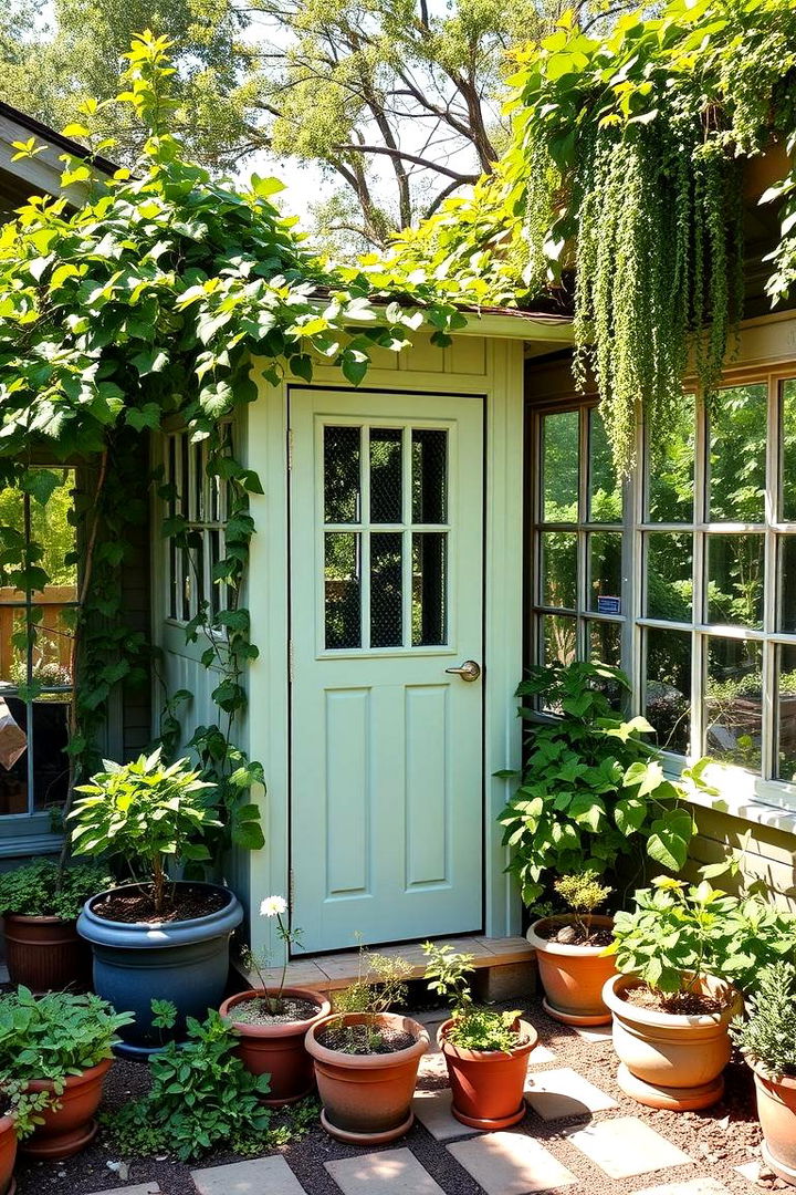 Garden Integrated Oasis - 22 Outhouse Design Ideas