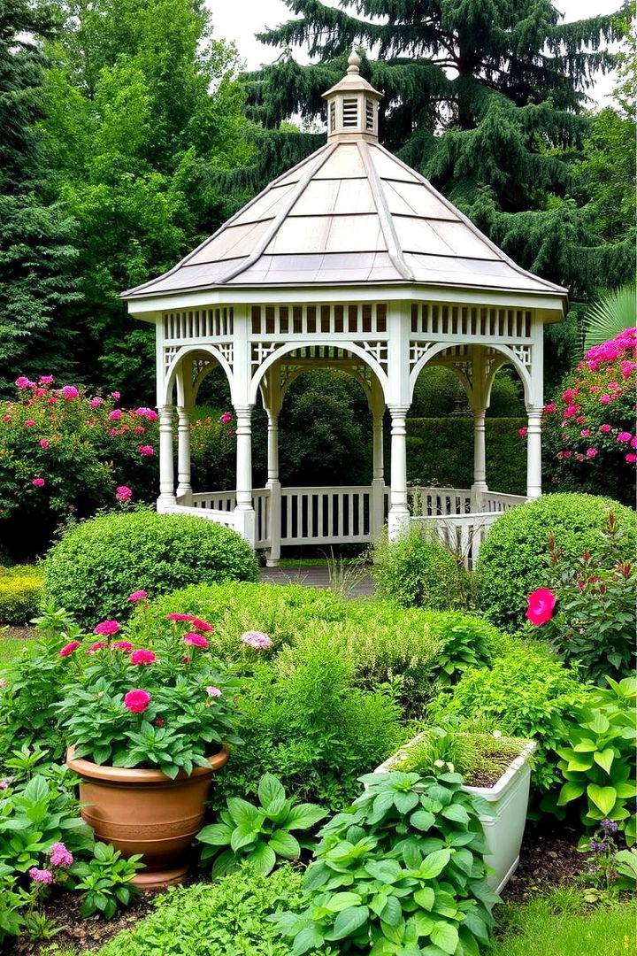 Garden Integration Elegance - 22 patio with a gazebo ideas