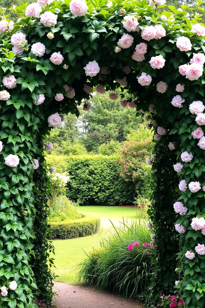 Garden Oasis Arch - 22 Wedding Arch Ideas