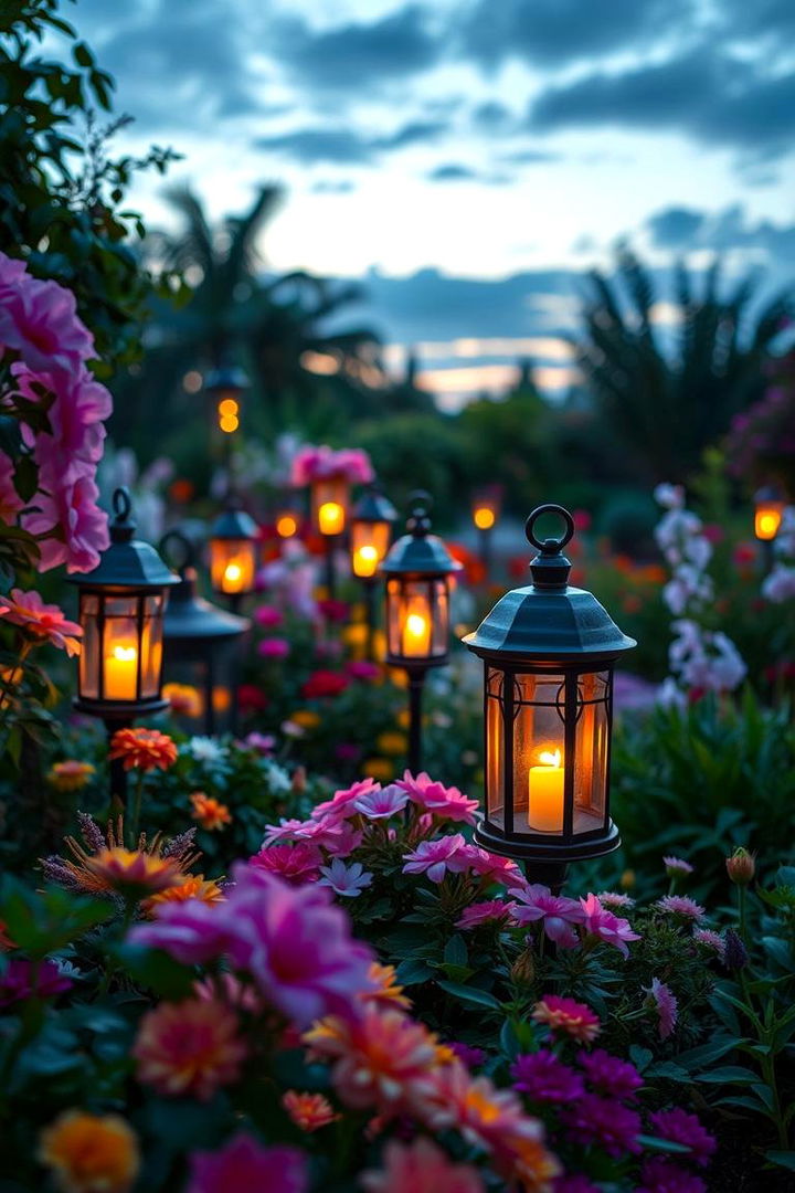 Garden Oasis Lantern Decor - 22 Lantern Decor Ideas