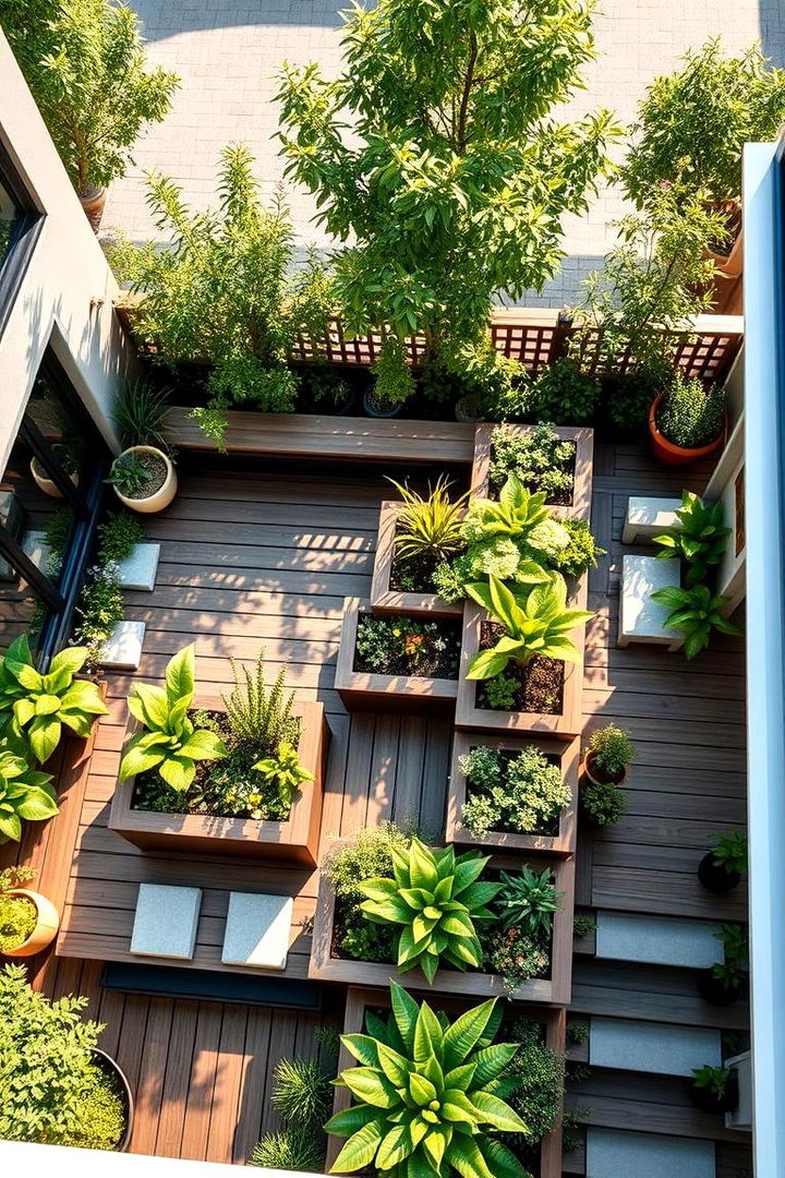 Garden Oasis - 22 Floating Deck Ideas