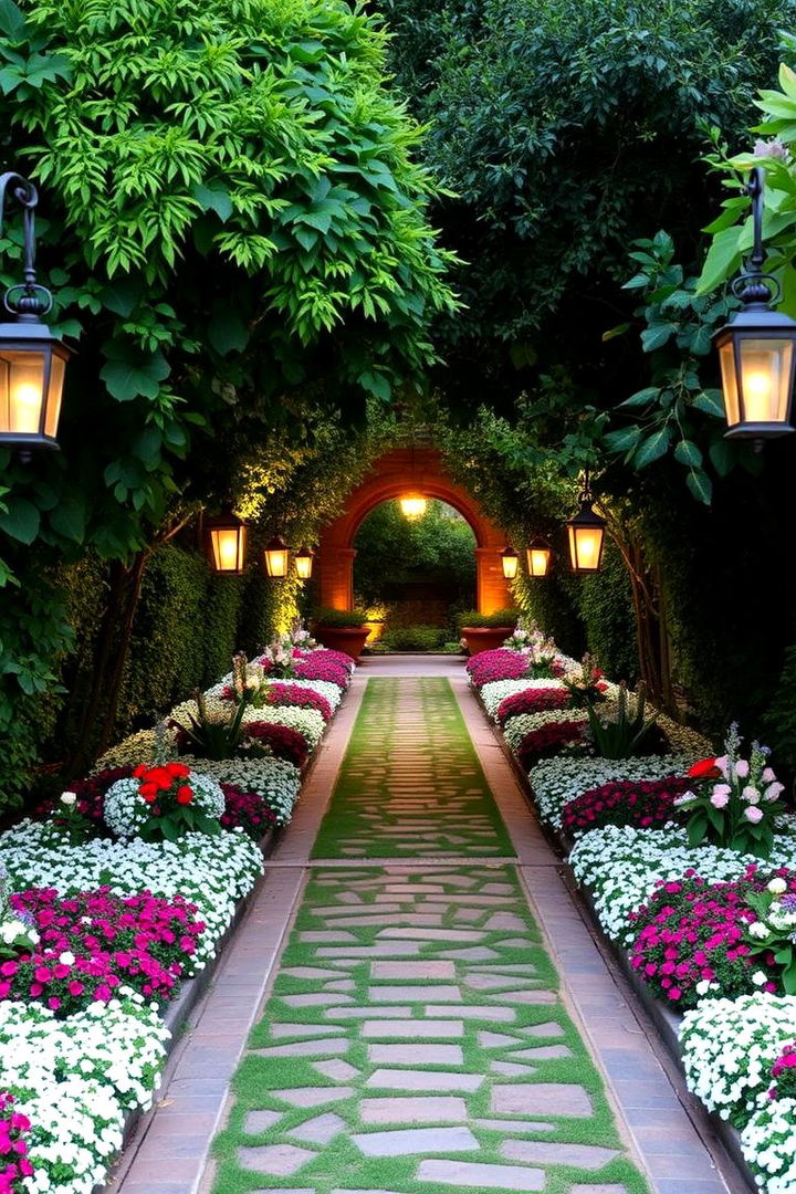 Garden Path Entrance - 22 Wedding Entrance Ideas