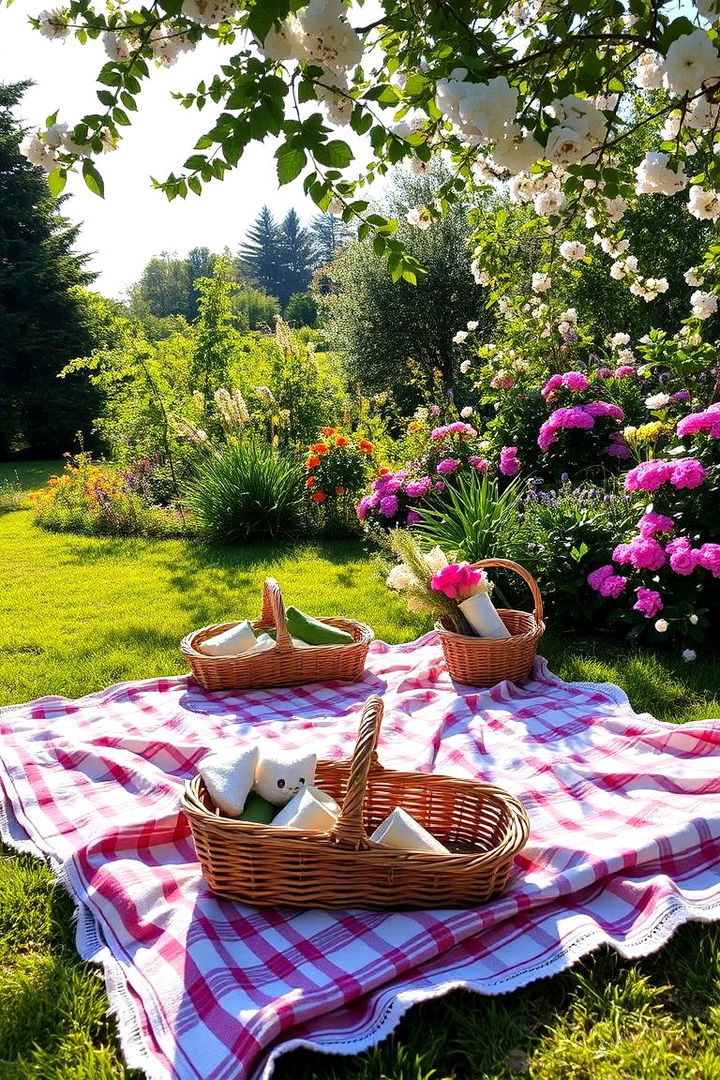 Garden Picnic Party - 22 Backyard Entertainment Ideas
