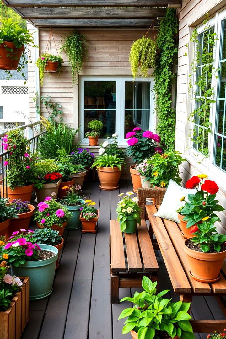 Garden Planter Paradise - 22 Bedroom Balcony Ideas