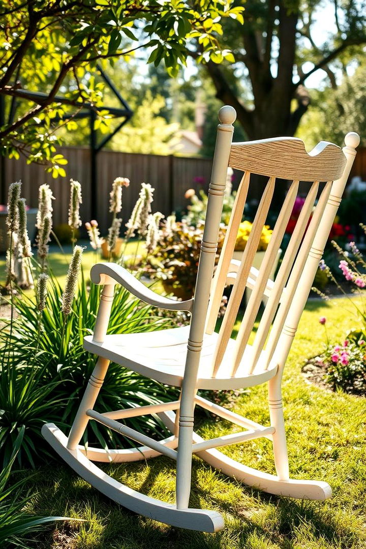 Garden Rocking Chairs - 22 Garden Seating Ideas