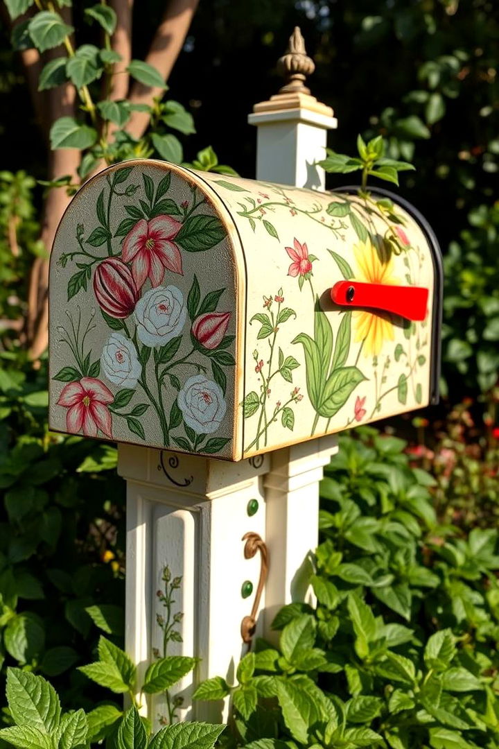 Garden Themed Decor - 22 Mailbox Decor Ideas