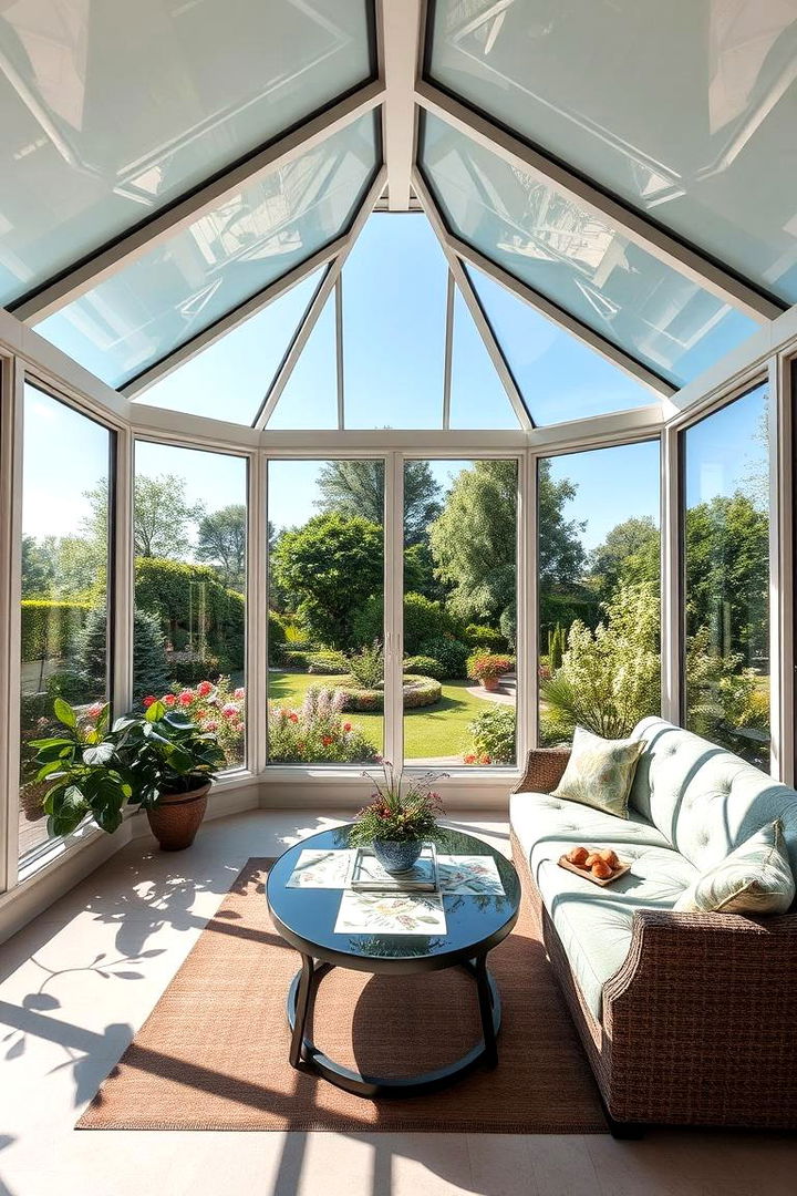 Garden View Haven - 22 Sunroom Ideas
