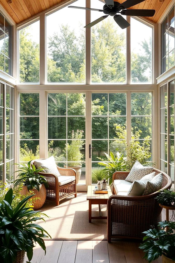 Garden View Haven - 22 Screened-in Porch Ideas