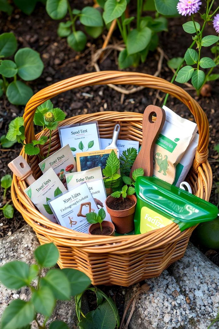 Gardening Basket - 22 Gift Basket Ideas