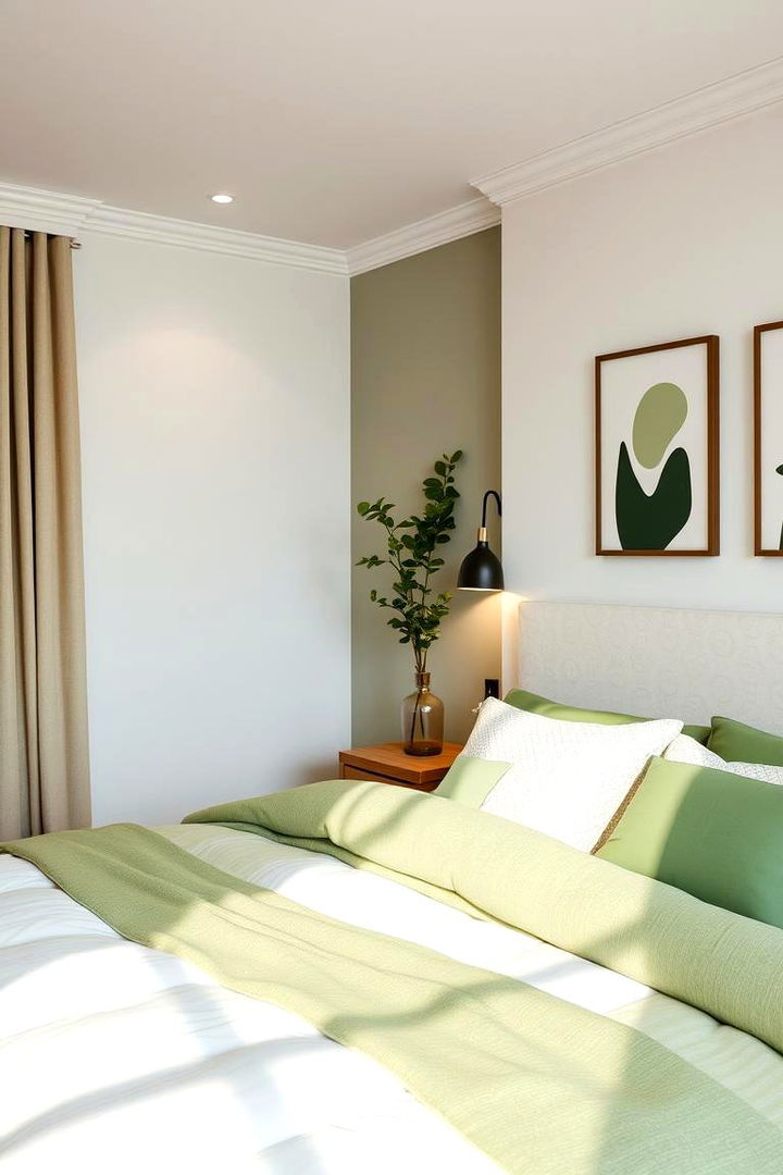 Gender Neutral Green Bedrooms - 22 Green and White Bedroom Ideas