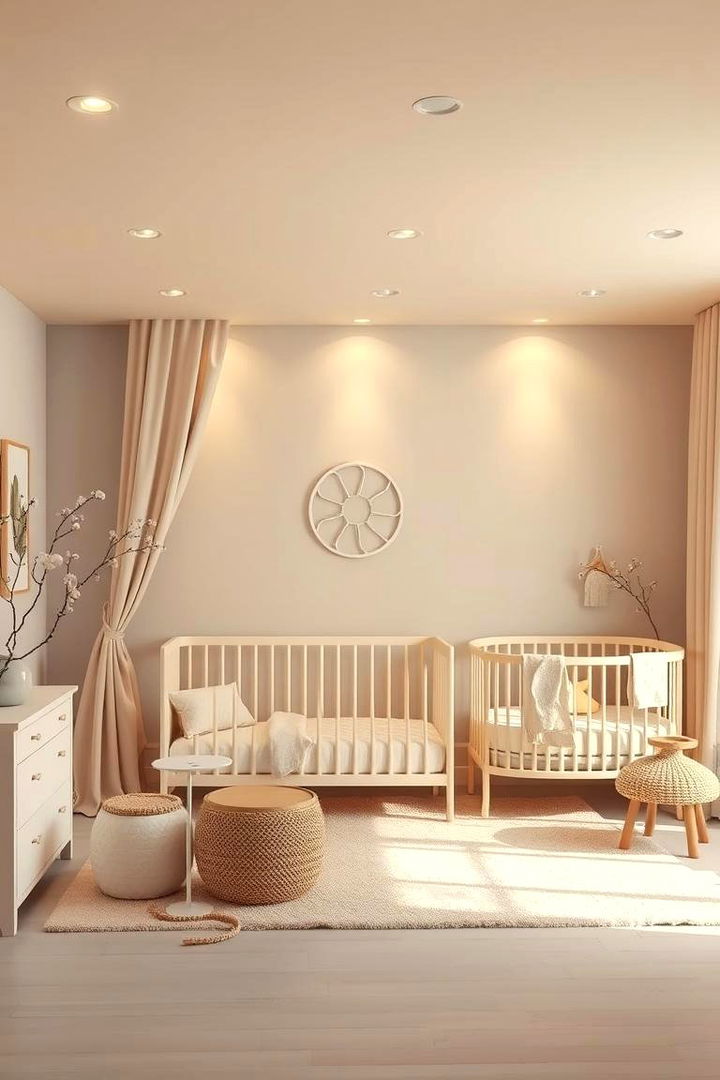 Gentle and Calming Ambiance - 22 Neutral Nursery Ideas