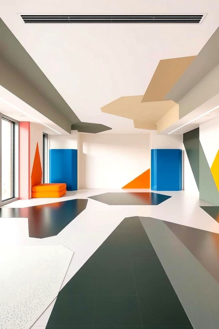 Geometric Flair - 22 Colorful Room Ideas