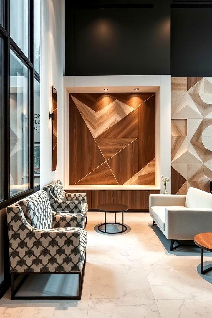 Geometric Forms Emphasis - 22 Brutalist Interior Design Ideas