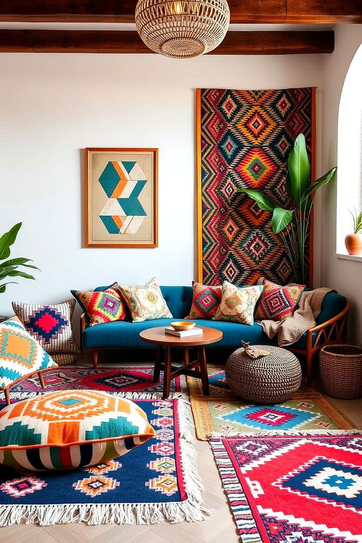 Geometric Moroccan Patterns - 22 Bohemian Desert Decor Ideas