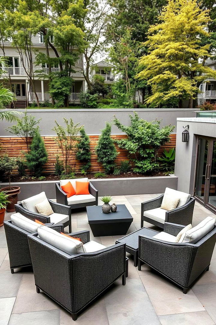 Geometric Outdoor Furniture - 22 Mid-century Modern Patio Ideas