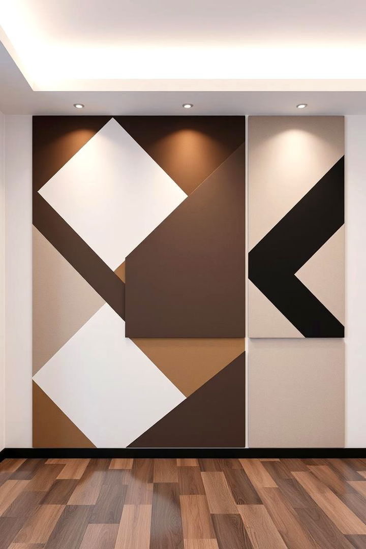 Geometric Pattern Designs - 22 Feature Wall Ideas