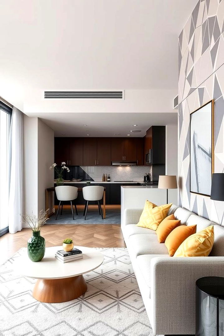 Geometric Patterns - 22 Condo Interior Design Ideas