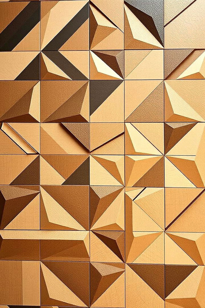 Geometric Precision Patterns - 22 Bedroom Wallpaper Ideas