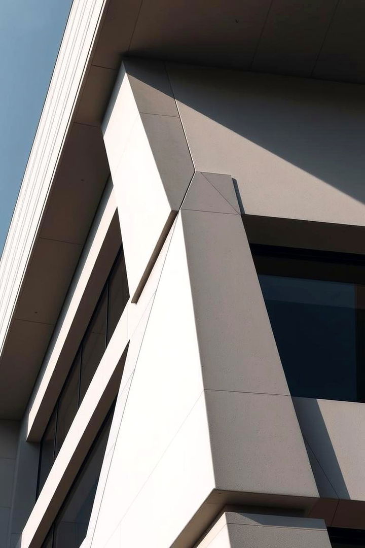 Geometric Shapes and Crisp Lines in Form - 22 Mid-Century Modern Exterior Home Ideas