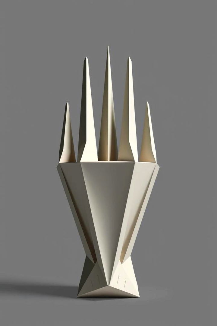 Geometric Statement Pieces - 22 Tall Wedding Centerpiece Ideas