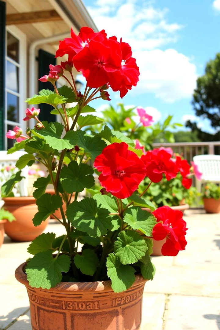 Geranium Sturdy Patio Performer - 22 Patio Plants