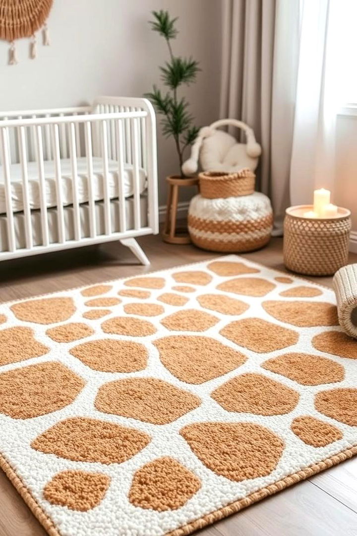 Giraffe Inspired Rugs and Carpets - 22 Giraffe Nursery Ideas