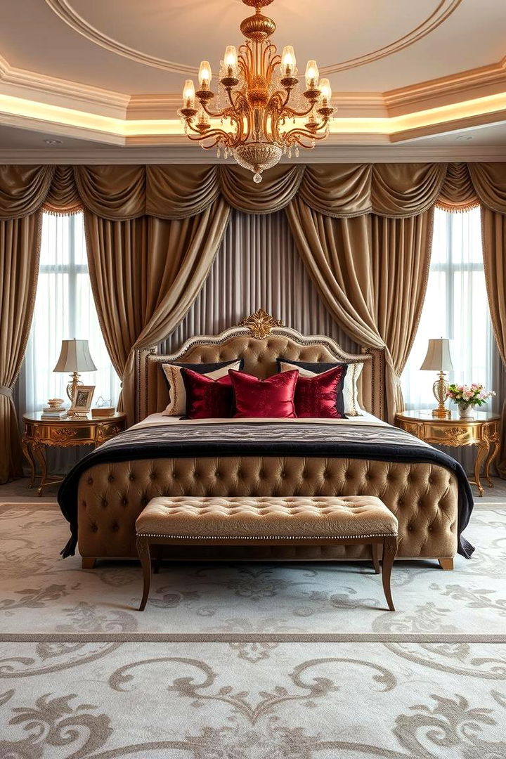 Glamorous Accent Bedrooms - 22 Bedroom Design Ideas