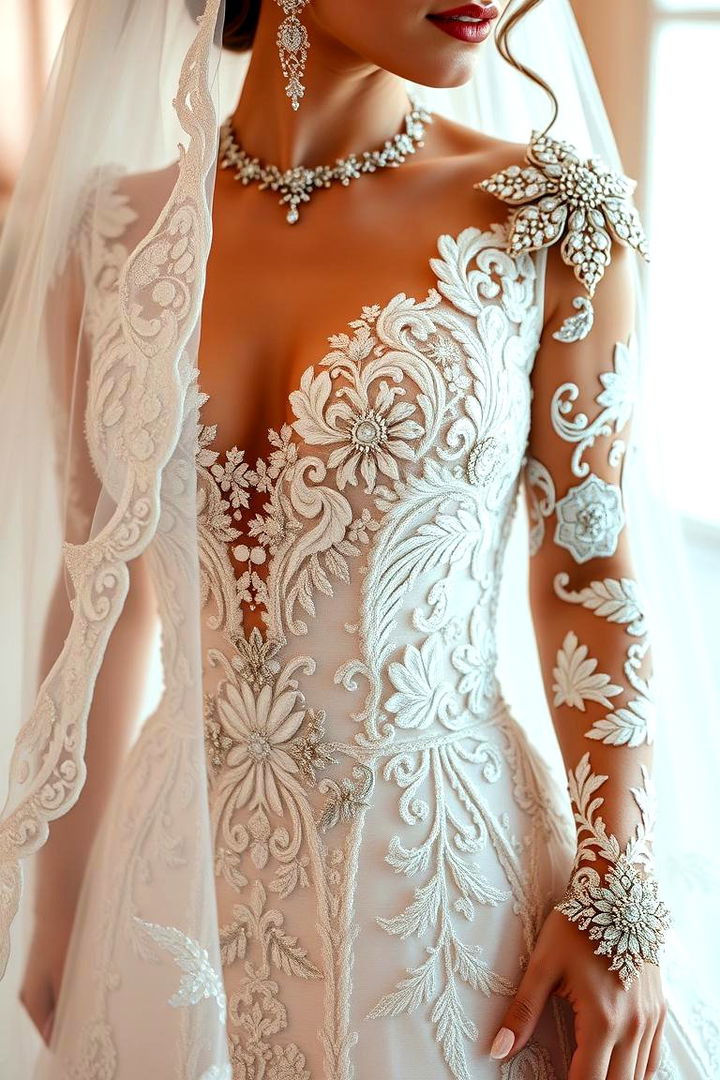 Glamorous Bridal Couture - 22 Glamorous Wedding Ideas