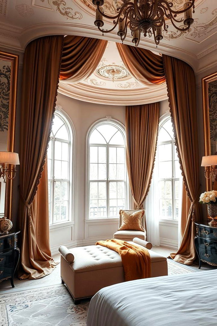 Glamorous Drapery Styles - 22 Chanel Bedroom Ideas
