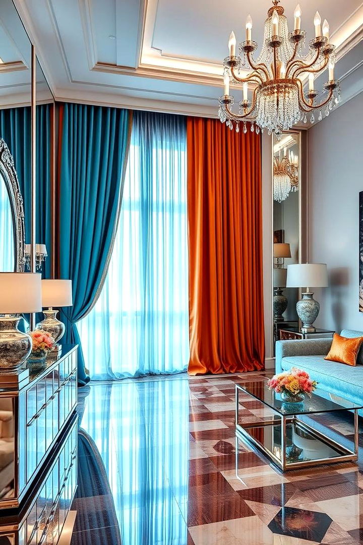 Glamorous Touches for an Elegant Room - 22 Teal and Orange Bedroom Ideas