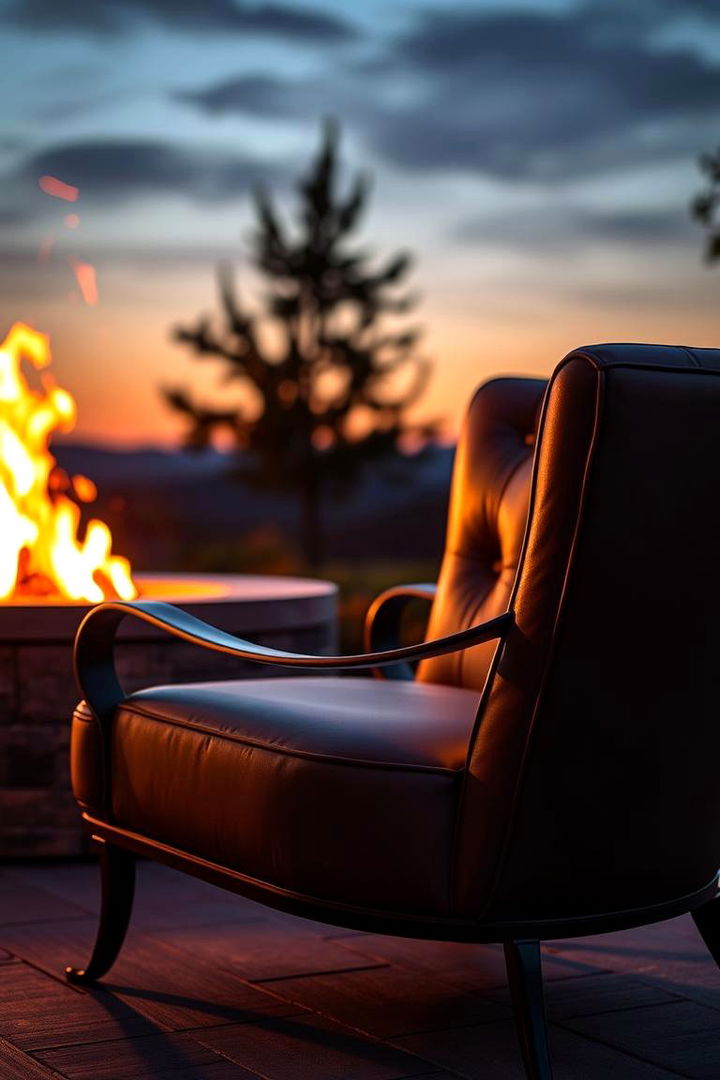 Glamorous Twilight Chair - 22 Fire Pit Chair Ideas