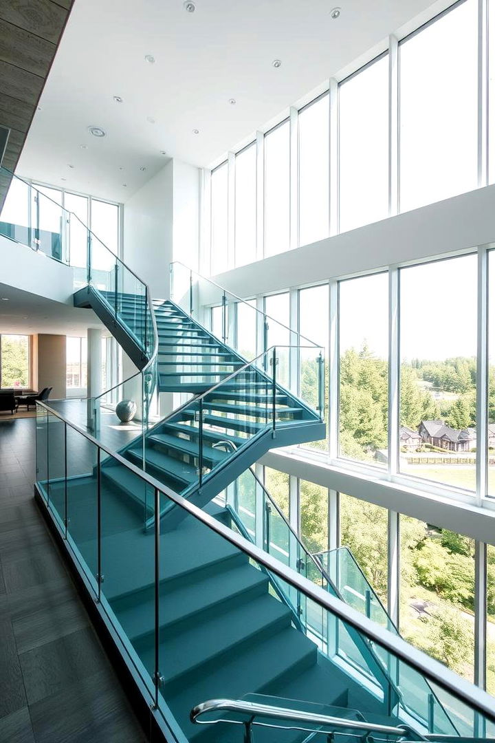 Glass Balustrade Curved Staircase - 22 Curved Staircase Ideas