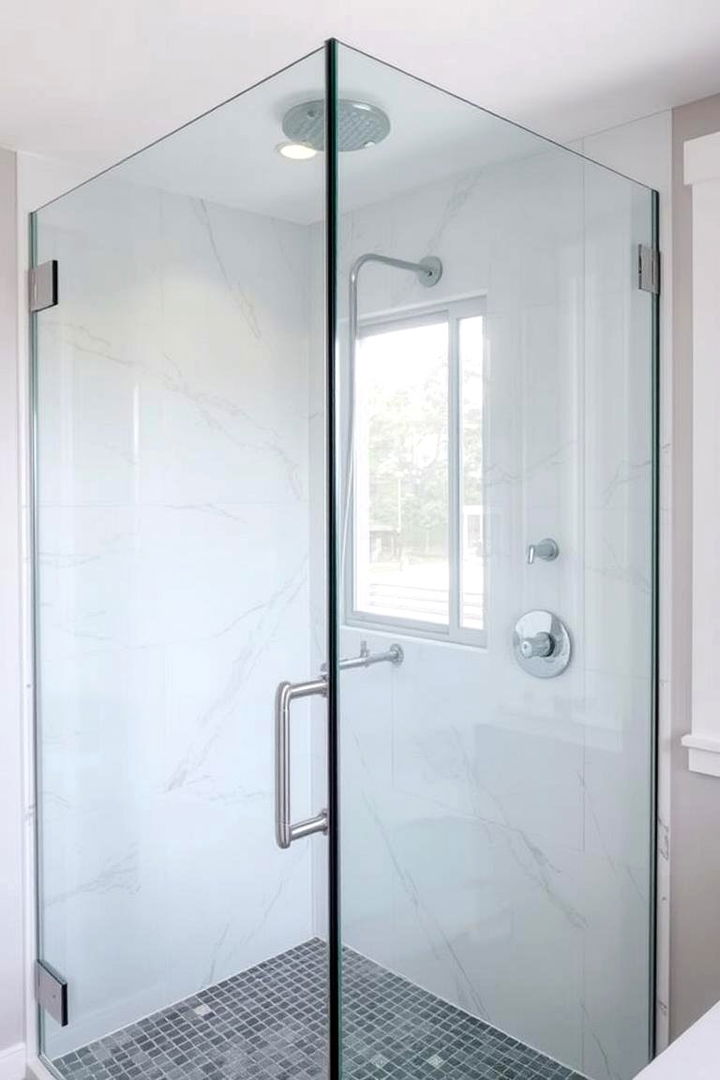 Glass Panels and Frameless Designs - 22 Shower Surround Ideas