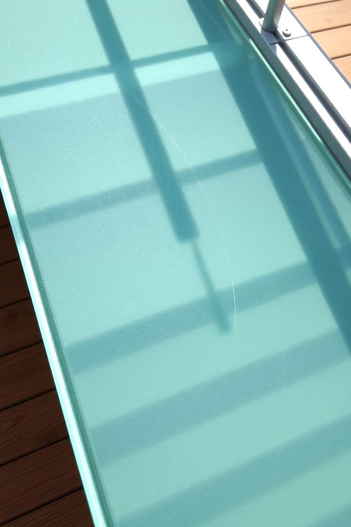 Glass Tread Mystique - 22 Deck Steps Ideas