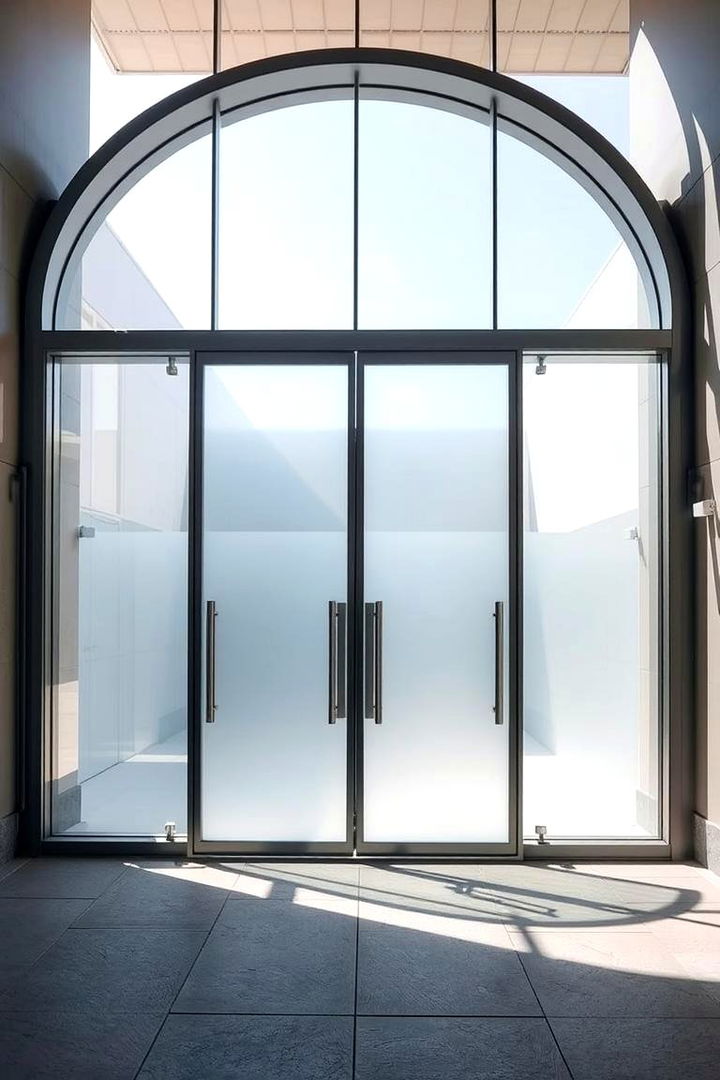 Glass and Steel Fusion - 22 Front Door Gate Ideas
