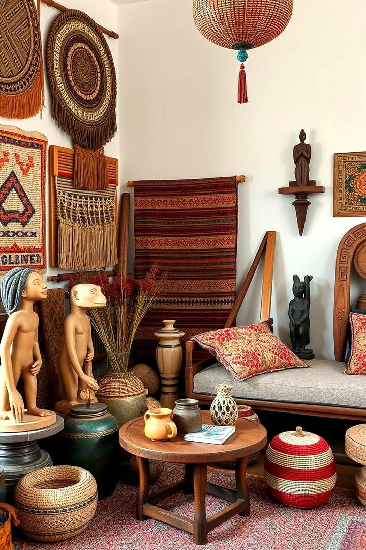 Global Artisan Pieces - 22 Gypsy Bohemian Living Room Ideas