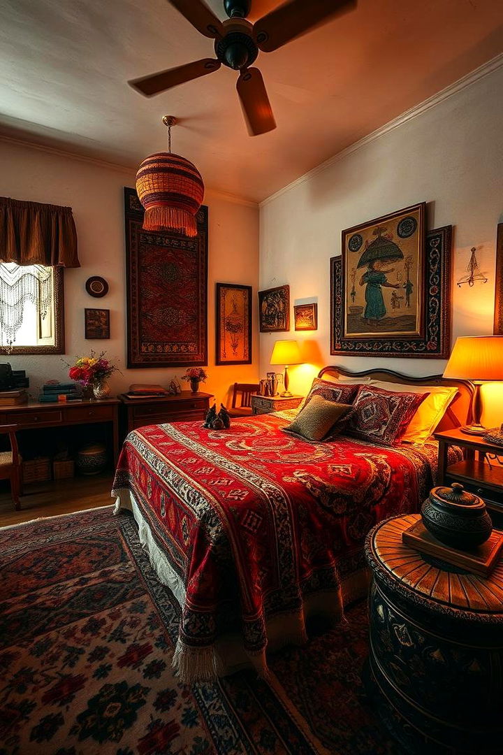 Global Bohemian Vibes - 22 Colorful Bedroom Ideas