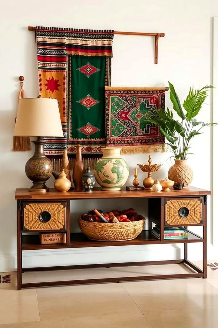 Global Cultural Inspirations - 22 Entry Table Decor Ideas
