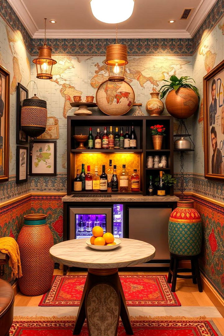 Global Inspiration Mini Bar - 22 Mini Bar Ideas
