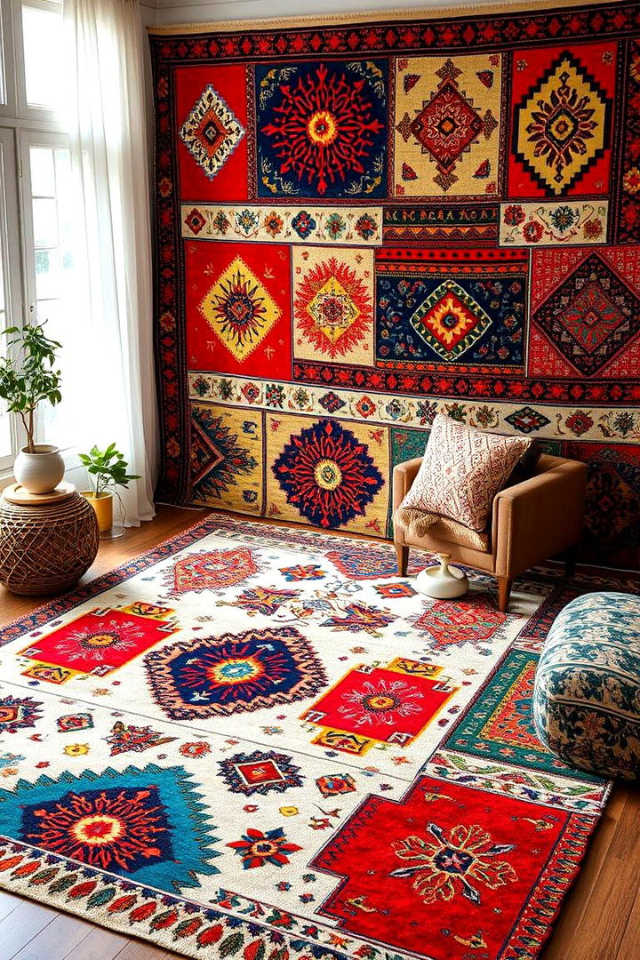 Global Inspirations - 22 Boho Rug Ideas