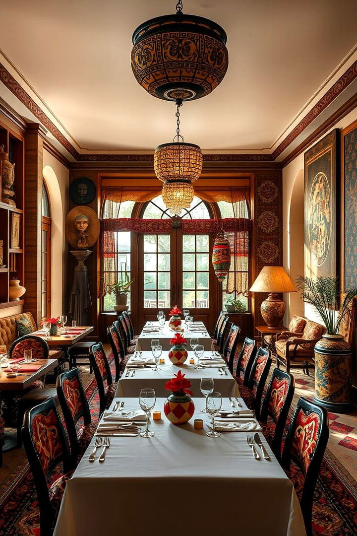 Global Inspirations - 22 Eclectic Dining Room Ideas