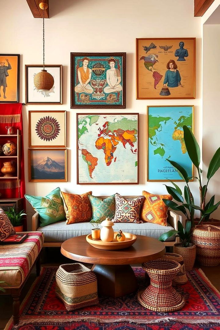 Global Inspirations - 22 Boho Living Room Ideas