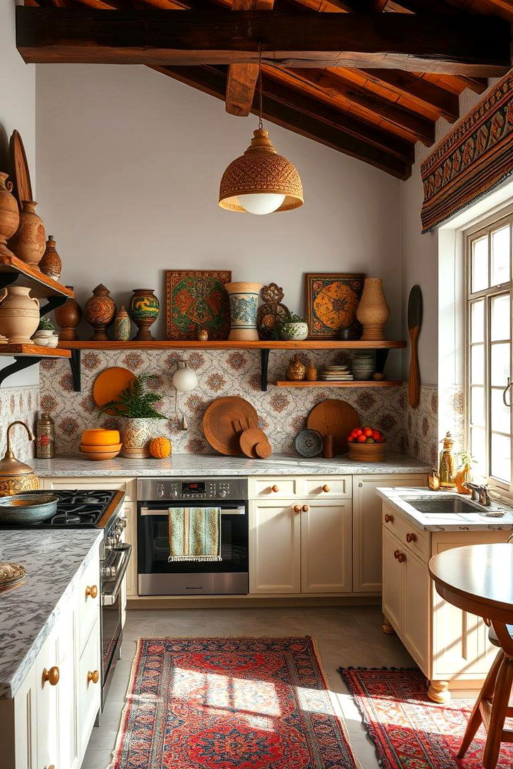 Global Inspired Decor - 22 Boho Kitchen Ideas