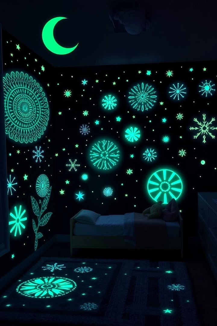 Glow in the Dark Fun - 22 Kids Room Paint Ideas