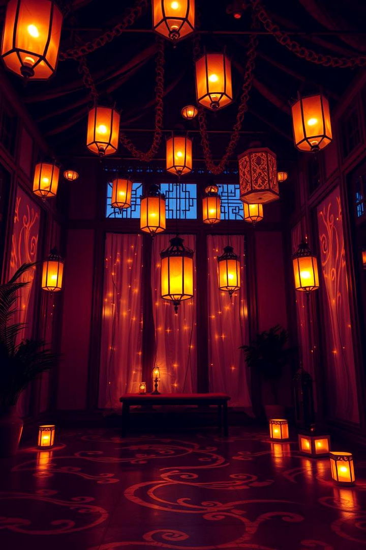 Glowing Ambient Lanterns - 22 Fairycore Bedroom Ideas