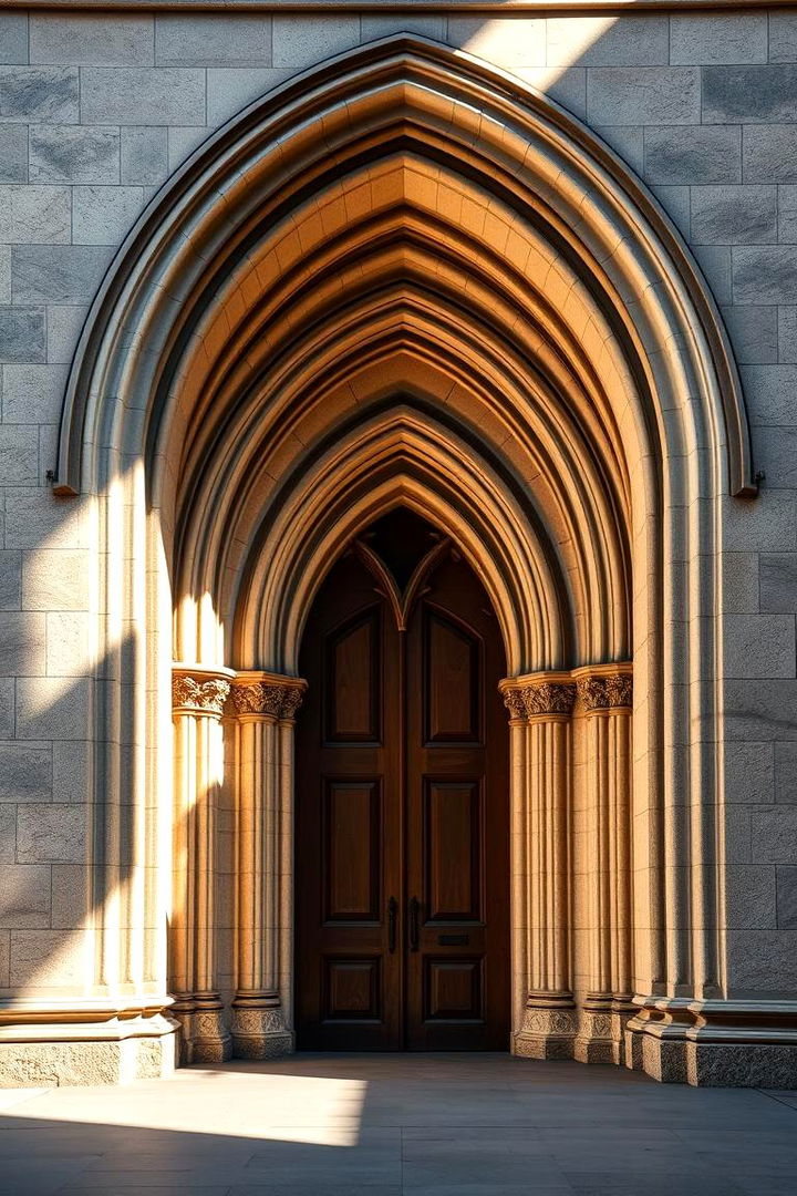 Gothic Arched Doorways - 22 Medieval Home Decor Ideas