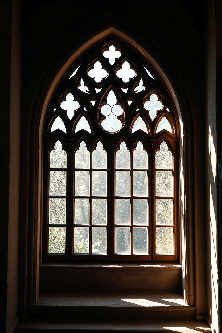 Gothic Arched Windows - 22 Gothic Bedroom Ideas